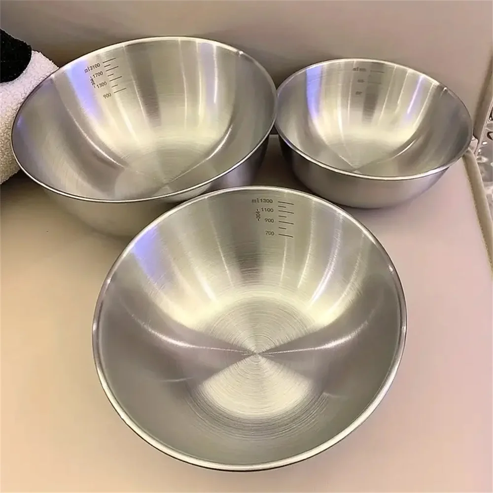 Home Cooking Set - مجموعة أوعية من الفولاذ المقاوم للصدأ