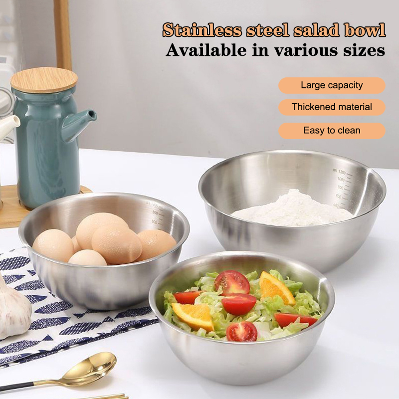 Home Cooking Cookbook - طقم وعاء من الفولاذ المقاوم للصدأ