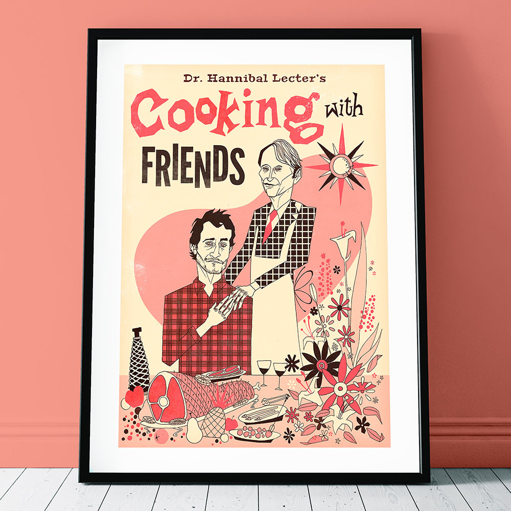 Home Cooking Cookbook - المطبخ قماش اللوحة هانيبال كتاب الطبخ