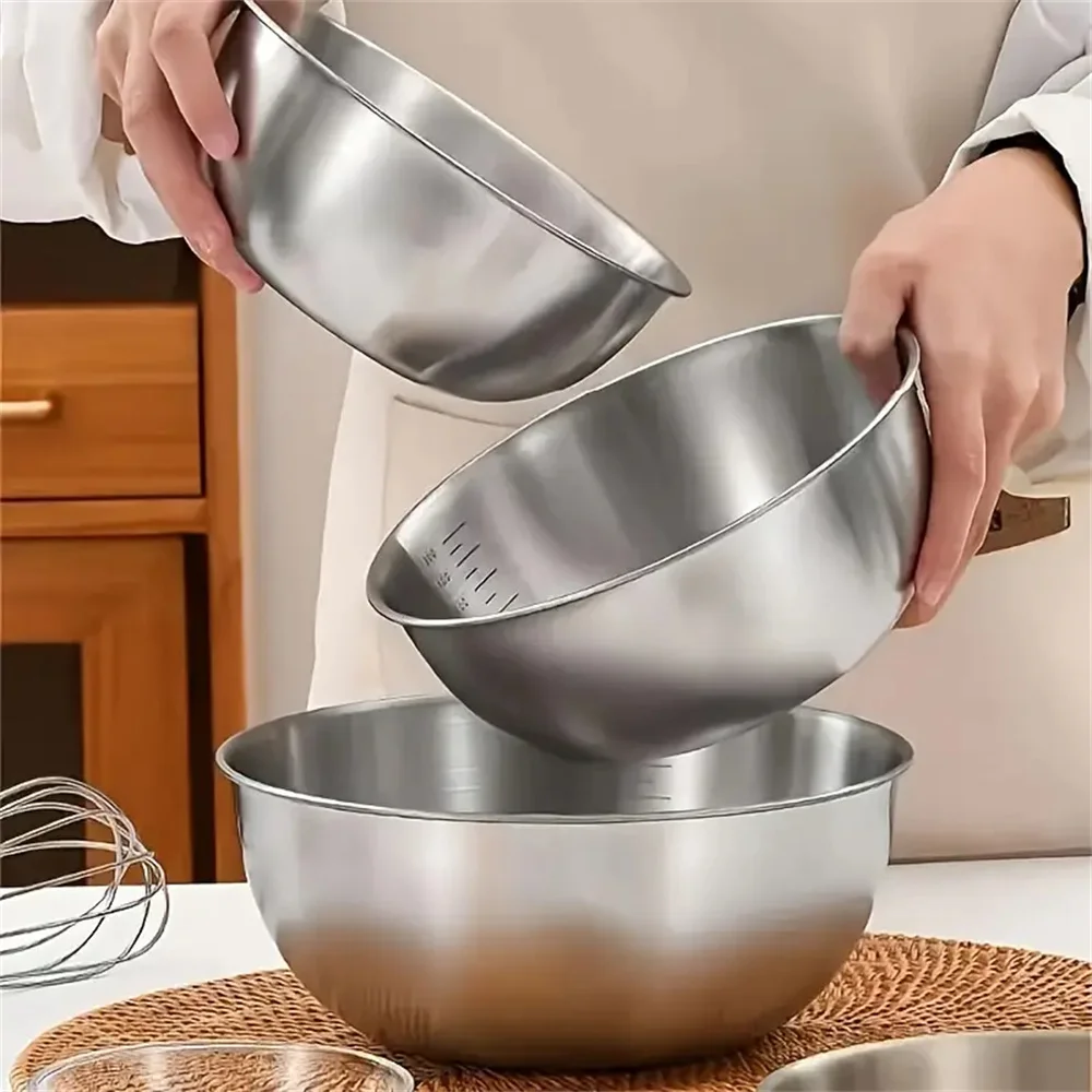 طقم أوعية ستانلس ستيل 1-3 قطع  - مراجعة Home Cooking Set وسعره