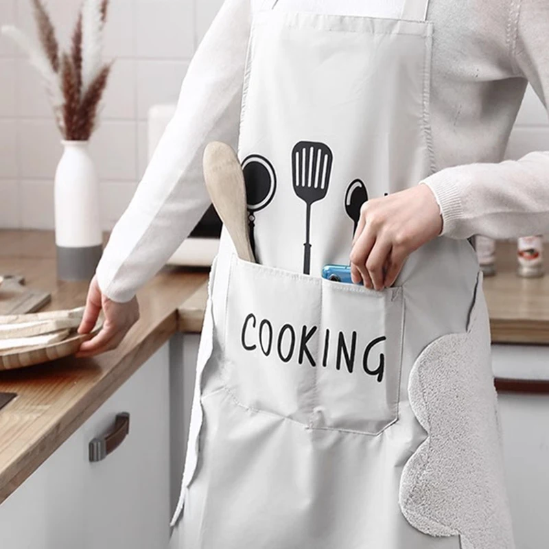 مريلة مقاومة للماء والزيت يمكن - مراجعة Home Cooking Work وسعره