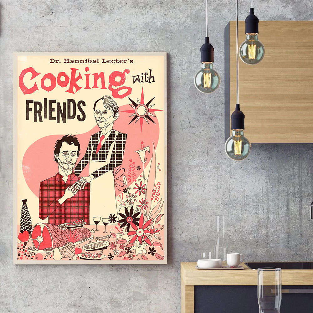 المطبخ قماش اللوحة هانيبال كتا - مراجعة Home Cooking Cookbook وسعره